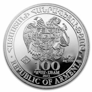 Armenia / Silver Quarter Ounce 2023 Noah’s Ark - obverse photo