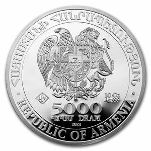 Armenia / Silver Ten Ounces 2023 Noah’s Ark - obverse photo