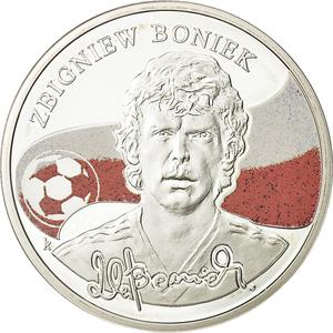 Armenia / One Hundred Dram 2008 Zbigniew Boniek - obverse photo