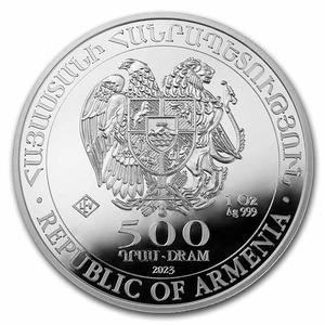 Armenia / Silver Ounce 2023 Noah’s Ark - obverse photo