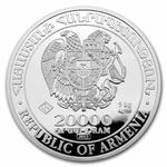 Silver Five Kilos 2023 Noah’s Ark: Photo Coin, Armenia, Silver Five Kilos 2023 Noah’s Ark / thumbnail