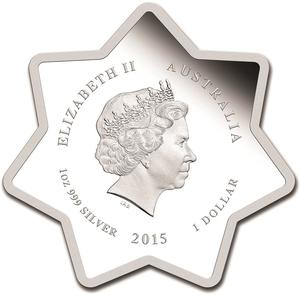 Australia / Silver Ounce 2015 Merry Christmas - obverse photo