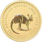 Gold Twentieth-Ounce 2006 Australian Nugget: Photo Coin, Australia, Gold Twentieth-Ounce 2006 Australian Nugget / thumbnail