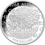 Silver Ounce 2015 Gallipolli Landing: Photo Coin, Australia, Silver Ounce 2015 Gallipolli Landing / thumbnail