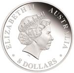 Silver Five Ounces 2017 Australian Stock Horse: Photo Coin, Australia, Silver Five Ounces 2017 Australian Stock Horse / thumbnail