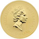 Gold Ounce 1996 Year of the Rat: Photo Coin, Australia, Gold Ounce 1996 Year of the Rat / thumbnail