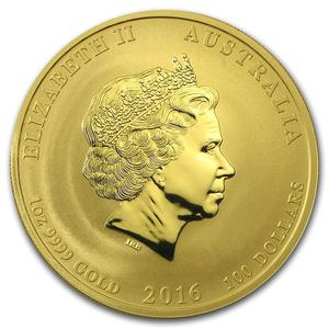 Australia / Gold Ounce 2016 Monkey King - obverse photo