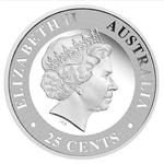 Silver Quarter Ounce 2016 Australian Kangaroo: Photo Coin, Australia, Silver Quarter Ounce 2016 Australian Kangaroo / thumbnail