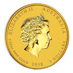 Gold Twentieth-Ounce 2018 Year of the Dog: Photo Coin, Australia, Gold Twentieth-Ounce 2018 Year of the Dog / thumbnail