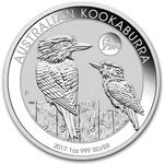 Australia / Silver Ounce 2017 Australian Kookaburra / Panda privy mark - reverse photo