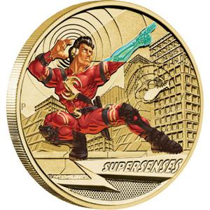 Australia / One Dollar 2014 Super Powers - Super Senses - reverse photo