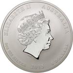 Silver Five Ounces 2015 Year of the Goat: Photo Coin, Australia, 8 Dollars 2015 - Silver / thumbnail