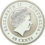 Silver Half Ounce 2014 Australian Koala: Photo Coin, Australia, Australian Koala 50 Cents - 1/2 Oz - 2014 / thumbnail