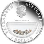 Silver Ounce 2009 Treasures of Australia - Diamonds: Photo Coin, Australia, Silver Ounce 2009 Treasures of Australia - Diamonds / thumbnail