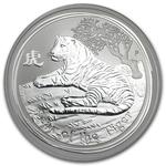 Silver Ounce 2010 Year of the Tiger (Series II): Photo Coin, Australia, Silver Ounce 2010 Year of the Tiger (Series II) / thumbnail