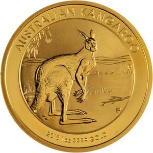 Australia / Gold Ounce 2013 Australian Kangaroo - reverse photo