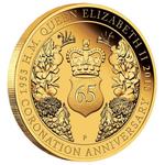 Gold Quarter Ounce 2018 Coronation Anniversary: Photo Coin, Australia, Gold Quarter Ounce 2018 Coronation Anniversary / thumbnail