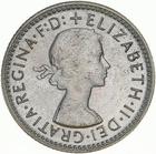 Australia / Sixpence 1961 - obverse photo