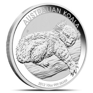 Australia / Silver Ten Ounces 2012 Australian Koala - reverse photo