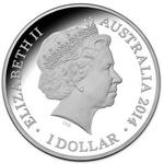 Silver Ounce 2014 Year of the Horse, RAM: Photo Coin, Australia, Silver Ounce 2014 Year of the Horse, RAM / thumbnail