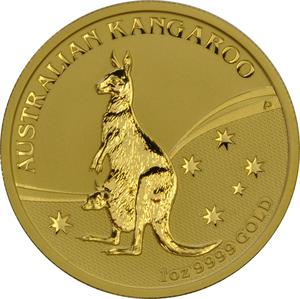 Australia / Gold Ounce 2009 Australian Kangaroo - reverse photo