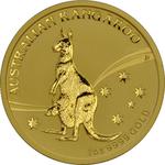 Gold Ounce 2009 Australian Kangaroo: Photo 2009 Australian Kangaroo Gold Nugget Coin 1oz / thumbnail