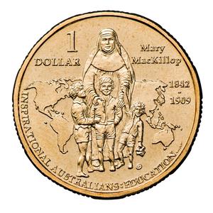 Australia / One Dollar 2008 Mary MacKillop - reverse photo