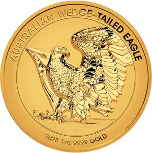 Australia / Gold Ounce 2025 Australian Wedge-tailed Eagle - reverse photo