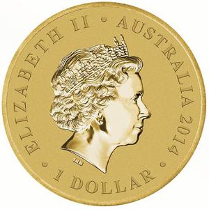 Australia / One Dollar 2014 Super Powers - Cybernetics - obverse photo
