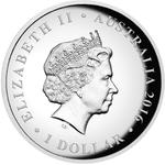 Silver Ounce 2016 Dirk Hartog Landing: Photo Coin, Australia, Silver Ounce 2016 Dirk Hartog Landing / thumbnail