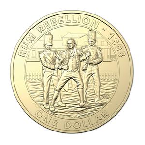 Australia / One Dollar 2019 The Rum Rebellion - reverse photo