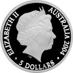 Five Dollars 2004 Sydney to Athens: Photo Coin, Australia, Five Dollars 2004 Sydney to Athens / thumbnail