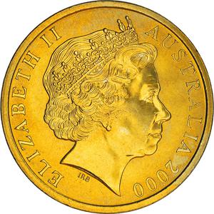 Australia / Five Dollars 2000 Olympic Games - Table Tennis - obverse photo