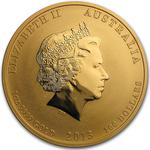 Gold Ounce 2013 Year of the Snake: Photo 2013 Australia 1 oz Gold Lunar Snake BU (Series II) / thumbnail