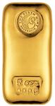Australia / Gold Five Ounces - Perth Mint Cast Bar - reverse photo