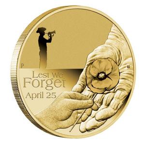 Australia / One Dollar 2018 Lest We Forget - reverse photo