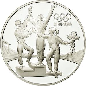 Australia / Silver Ounce 1993 Olympics - Winners - reverse photo