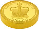 Gold Kilo 2012 Diamond Jubilee: Photo 2012 Australian Diamond Jubilee One Kilo Gold Proof Coin - Alternative View / thumbnail
