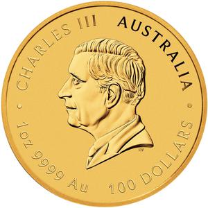 Australia / Gold Ounce 2025 Pillar Dollar - obverse photo