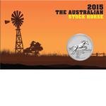 Silver Ounce 2015 Australian Stock Horse: Photo Coin, Australia, Silver Ounce 2015 Australian Stock Horse / thumbnail