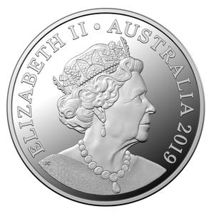 Australia / One Dollar Silver 2019 6th Portrait - reverse photo