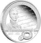 Silver Ounce 2010 Lachlan Macquarie: Photo Coin, Australia, Silver Ounce 2010 Lachlan Macquarie / thumbnail