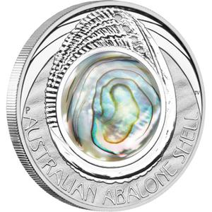 Australia / Silver Ounce 2014 Abalone Shell - reverse photo