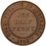 Australia / Halfpenny 1923 - reverse photo