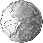 Fifty Cents 2006 XVIII Commonwealth Games - Rugby: Photo Coin, Australia, Fifty Cents 2006 XVIII Commonwealth Games -  Rugby / thumbnail