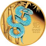 Australia / Gold Ounce 2025 Year of the Snake, Perth Mint / Coloured Proof - reverse photo