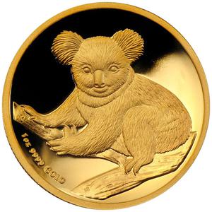 Australia / Gold Ounce 2009 Australian Koala, High Relief - reverse photo