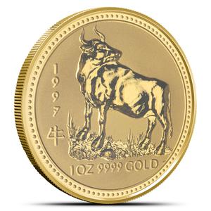 Australia / Gold Ounce 1997 Year of the Ox - reverse photo