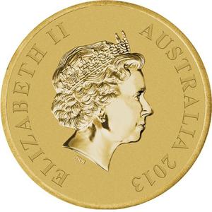 Australia / One Dollar 2013 Horse Riding - obverse photo