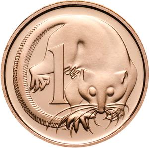 Australia / One Cent 2010 (Proof only) - reverse photo